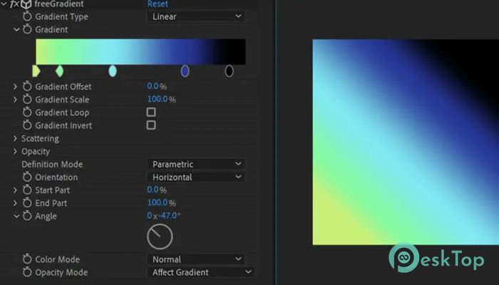 Descargar Aescripts Gradient8 v1.3 Completo Activado Gratis