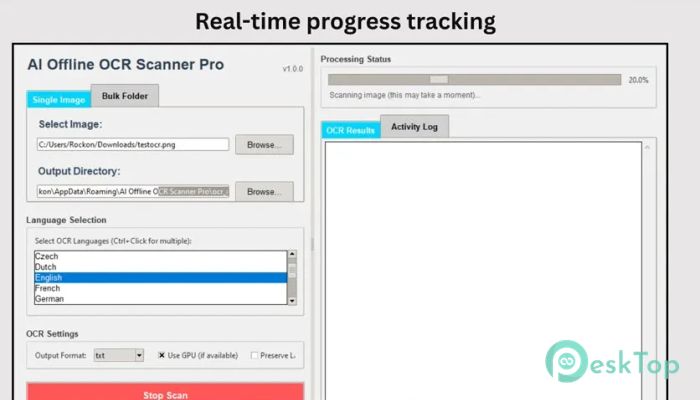 AI Offline OCR Scanner Pro 1.1.1 完全アクティベート版を無料でダウンロード