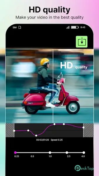 Slow motion video fast&slow mo 2.1.1 APK MOD Unlocked (Full) Free Download