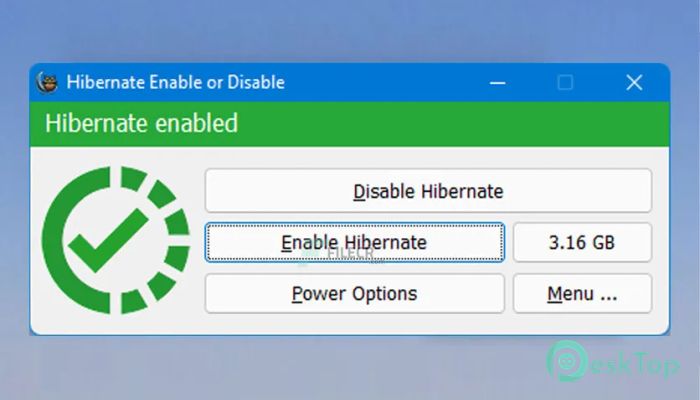  تحميل برنامج Hibernate Enable or Disable 1.3 برابط مباشر