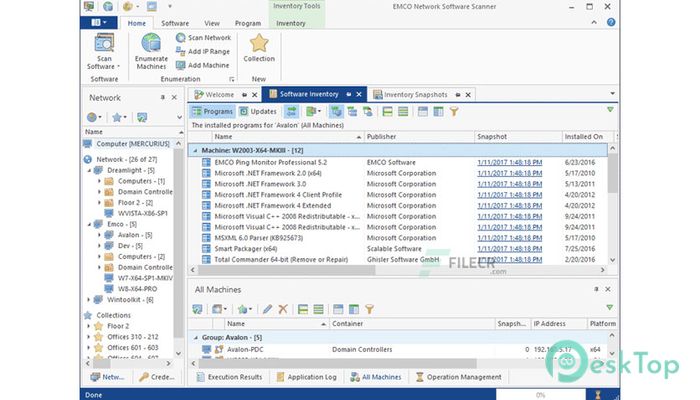 EMCO Network Software Scanner 2.0.9.2834 Tam Sürüm Aktif Edilmiş Ücretsiz İndir