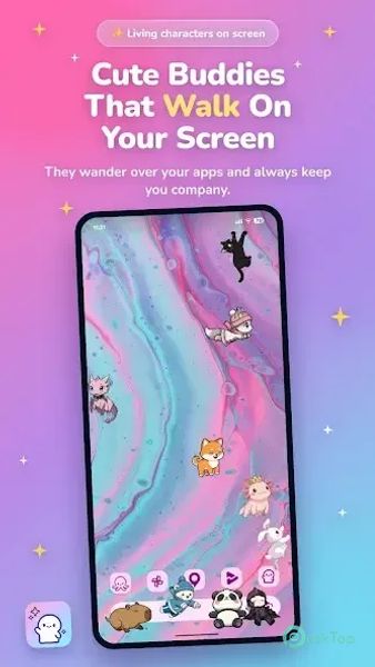 Shimeji: Screen Buddies 12.9 APK MOD Unlocked (Full) Free Download