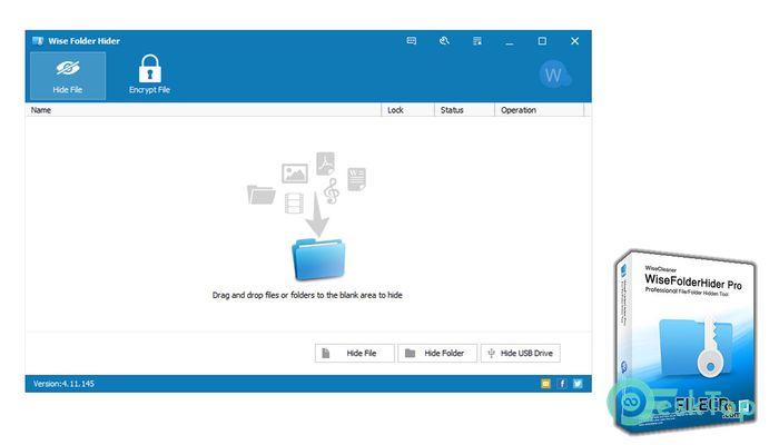 Wise Folder Hider Pro 5.0.3.233 Tam Sürüm Aktif Edilmiş Ücretsiz İndir