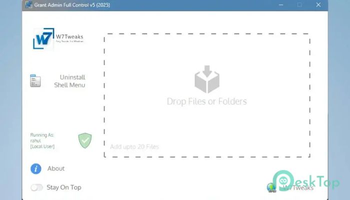 Download Grant Admin Full Control  5.0 Free Full Activated