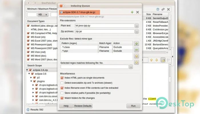 Download DocFetcher 1.1.25 Free Full Activated