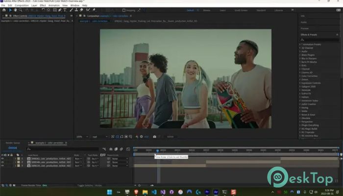 Télécharger Aescripts AI Color Match 1.3.5 for After Effects Gratuitement Activé Complètement