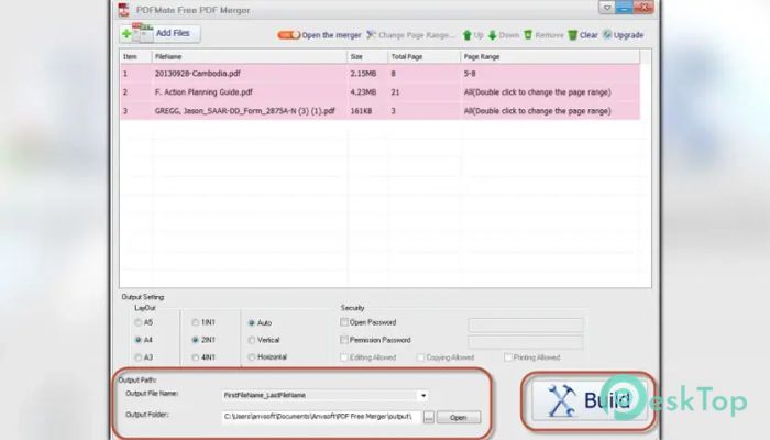 PDFMate PDF Merger Free 1.0.0 Tam Sürüm Aktif Edilmiş Ücretsiz İndir