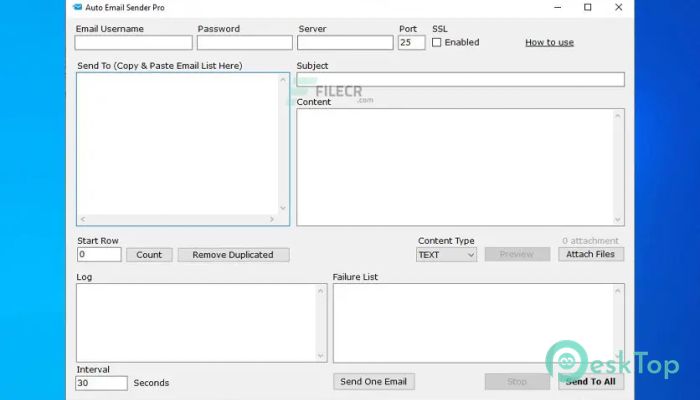 Скачать Auto Email Sender Pro 1.6 полная версия активирована бесплатно