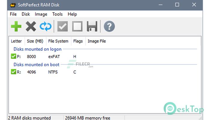 SoftPerfect RAM Disk 4.3 Tam Sürüm Aktif Edilmiş Ücretsiz İndir