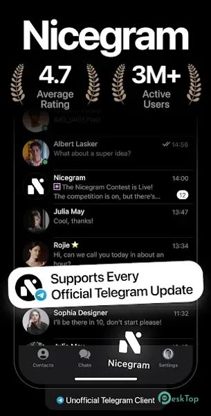 Nicegram: Web3 for Telegram X 1.55.0 APK MOD تحميل مجاني كامل