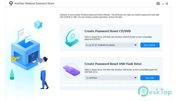Download imyPass Windows Password Reset 1.0.8 Free Full Activated