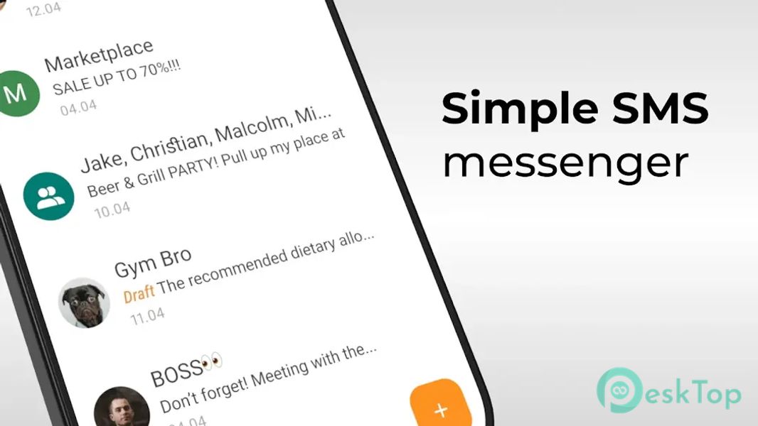 Simple SMS Messenger 6.1.2 APK MOD Unlocked (Full) Free Download
