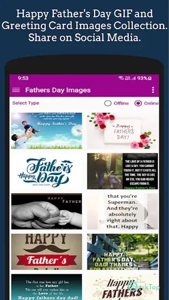 Father's Day GIF Greeting 1.10 APK MOD تحميل مجاني كامل