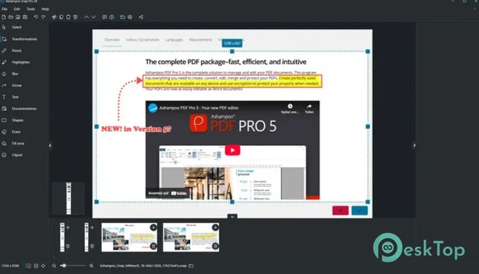 Download Ashampoo Snap Pro 26.0.2 Free Full Activated