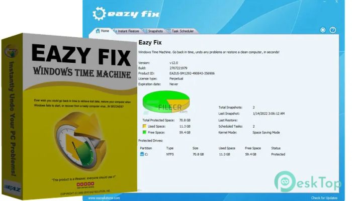 EAZ Solution Eazy Fix 12.8.2710107139 Tam Sürüm Aktif Edilmiş Ücretsiz İndir