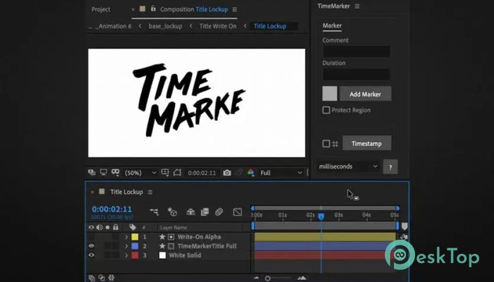 Скачать Aescripts - TimeMarker 1.0.4 полная версия активирована бесплатно