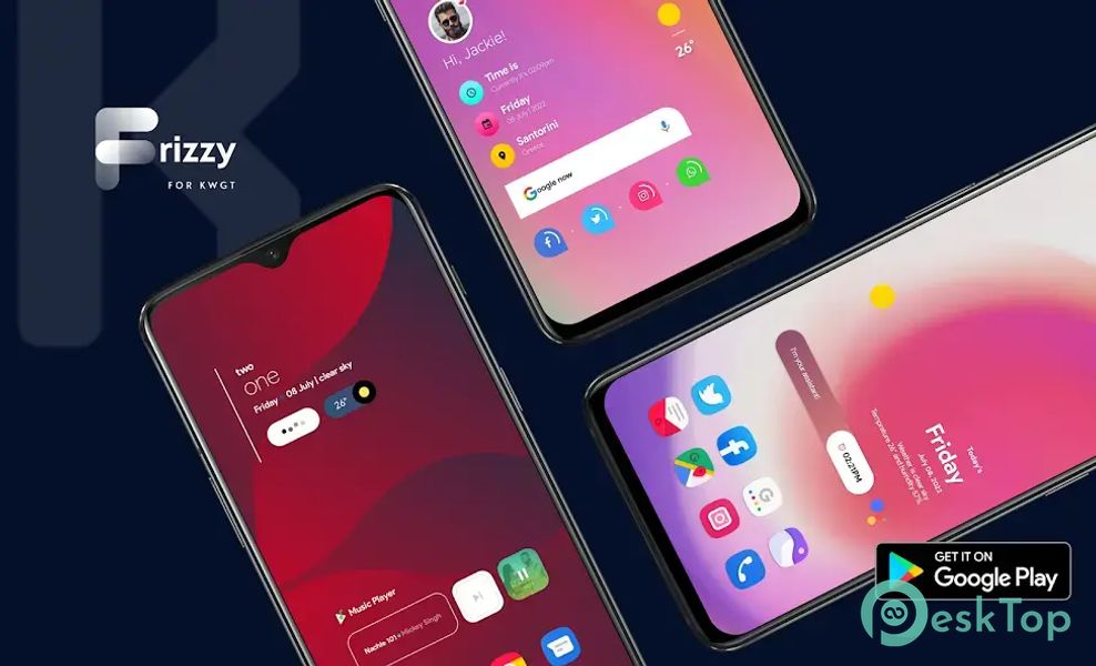 Frizzy KWGT 16.0 APK MOD Unlocked (Full) Free Download