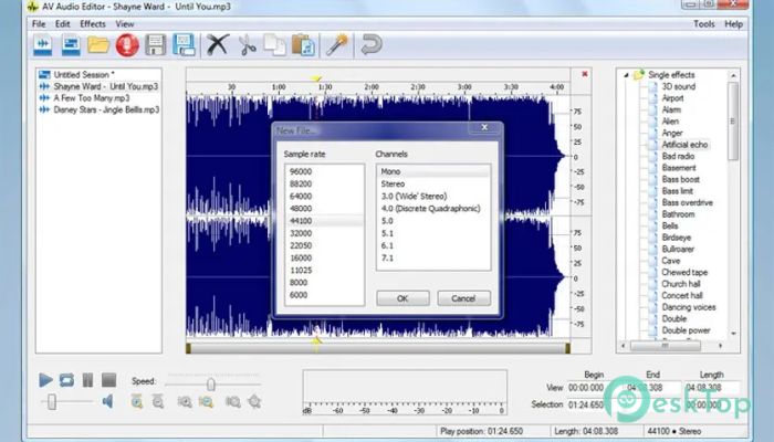 تحميل برنامج AVSOFT AV Audio Editor 1.0 برابط مباشر