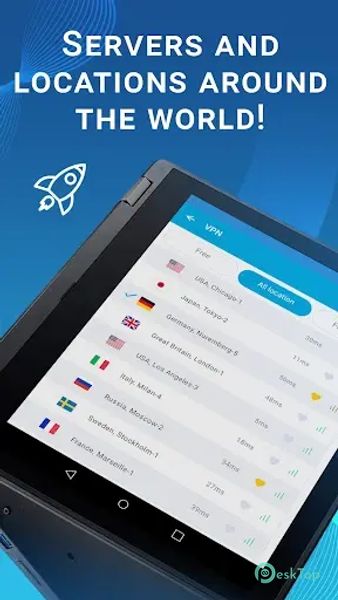 VPN - fast proxy + secure 2.7.0 APK MOD تحميل مجاني كامل