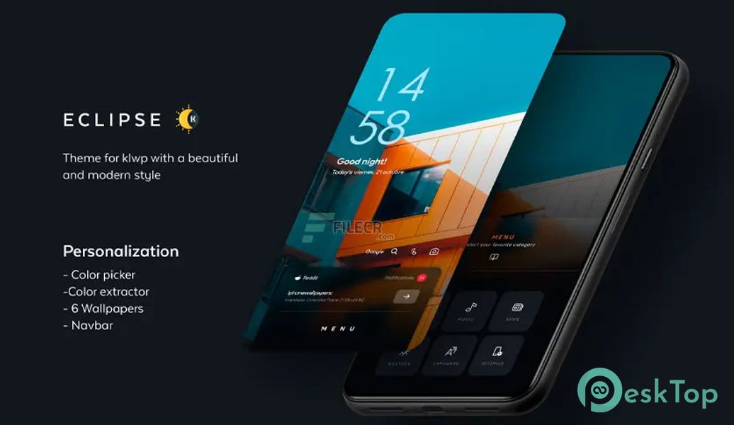 Eclipse for KLWP v1.3 APK MOD Descarga gratuita completa