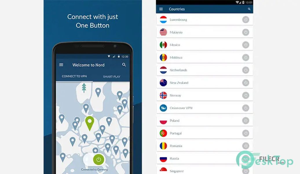 NordVPN - fast VPN for privacy 6.30.1 APK MOD Полная бесплатная загрузка