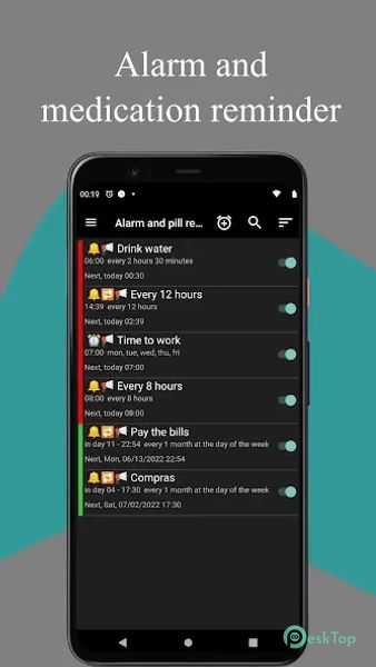 Allminder - Alarm and reminder