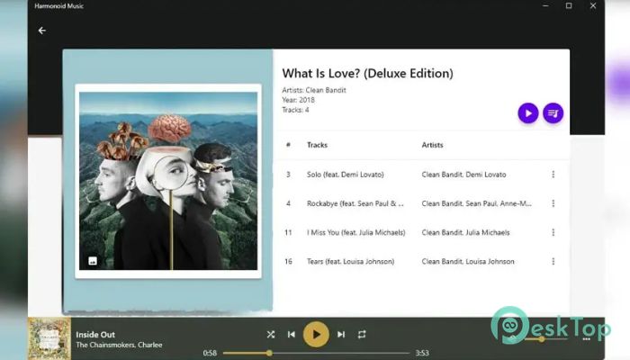 Harmonoid Music 1.0.0 Tam Sürüm Aktif Edilmiş Ücretsiz İndir