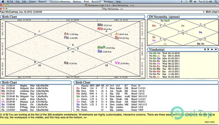 Download Parashara’s Light Professional 7.0.1 Vedic Astrology Free Full Activated