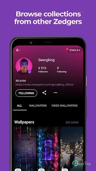 Zedge™ Wallpapers & Ringtones 8.62.6 APK MOD Полная бесплатная загрузка