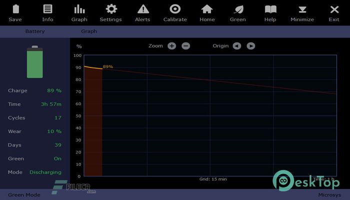 Microsys Smarter Battery  8.1 完全アクティベート版を無料でダウンロード