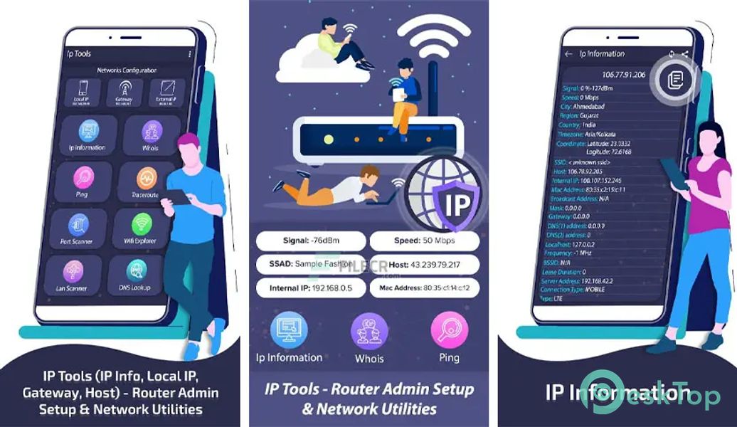 IP Tools - Router Admin Setup 1.14 APK MOD Полная бесплатная загрузка