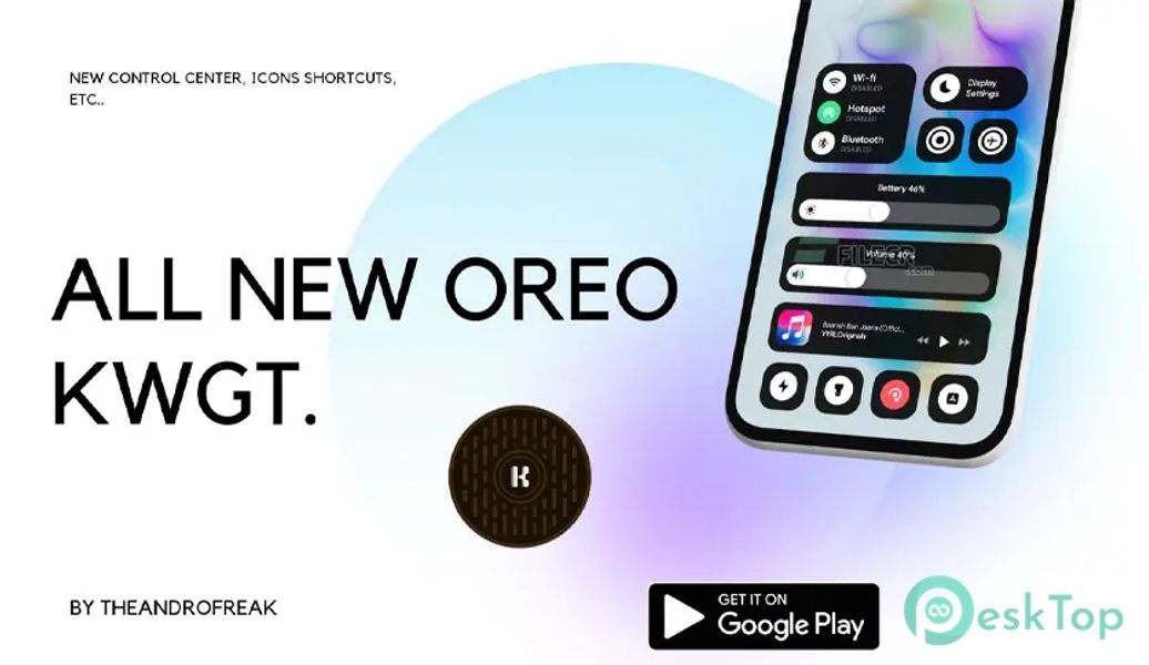 OREO KWGT v2.1 APK MOD Unlocked (Full) Free Download