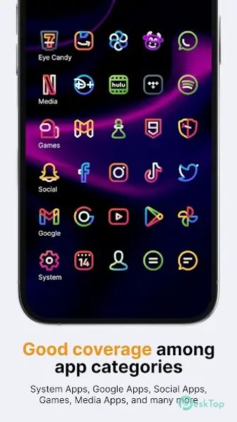 Aline: bold linear icon pack 3.4.4 APK MOD تحميل مجاني كامل