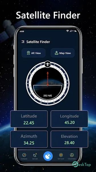 SatFinder Dish Pointer:Tracker