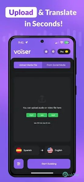 AI Dubbing & Video Translator 1.0.1 APK MOD Unlocked (Full) Free Download