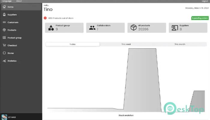 Télécharger KY SOLUTIONS E Stock 1.0 Gratuitement Activé Complètement