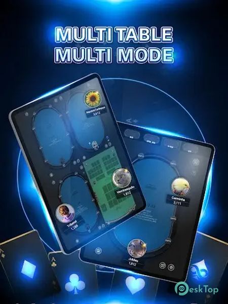 Poker2U - PLAY ONLINE POKER 2.0 APK MOD Tam Ücretsiz İndir