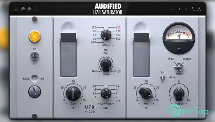 Audified U78 Saturator 3.1.0 Tam Sürüm Aktif Edilmiş Ücretsiz İndir