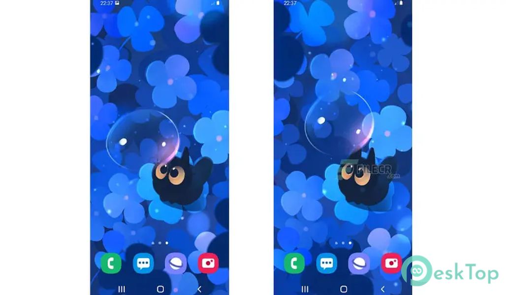 Out in the Blue Live Wallpaper