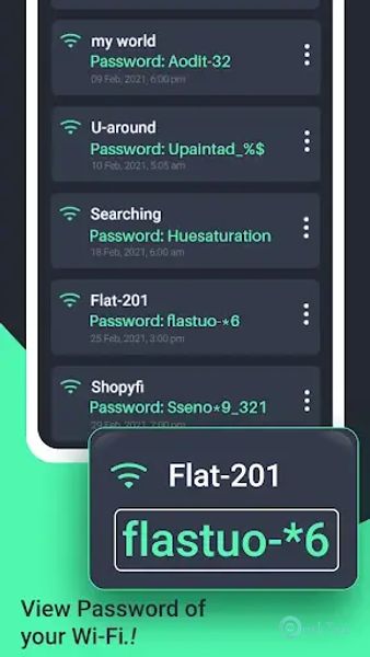 WIFI master - Show wifi password