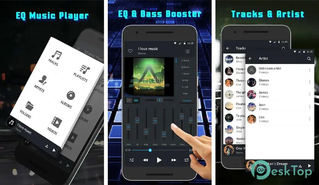 Télécharger Equalizer Music Player Pro v4.3.3 APK MOD Gratuitement et Complet