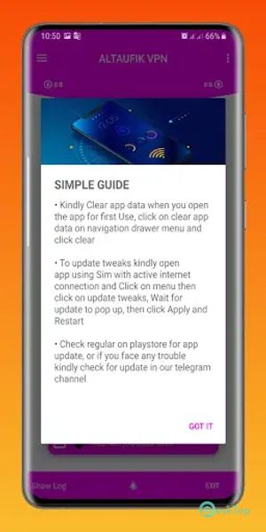 Altaufik VPN HTTP/SSH/Tunnel 4.0 APK MOD Tam Ücretsiz İndir