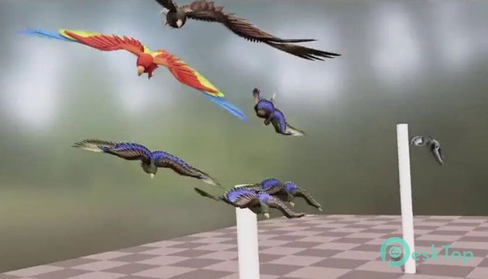Bird Generator Setup for Geometrynodes Blender