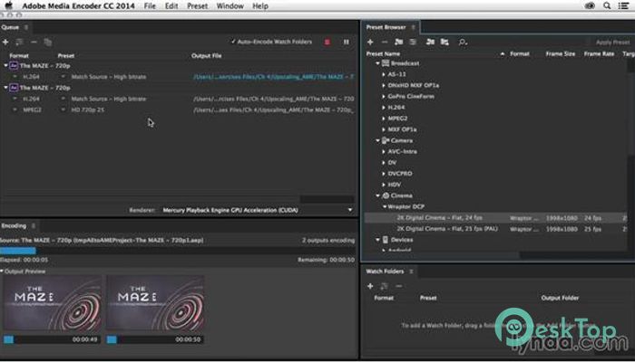 Adobe Media Encoder 2014 8.0.1  Tam Sürüm Aktif Edilmiş Ücretsiz İndir