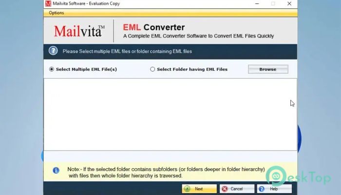 Скачать Mailvita Converter for EML 1.0 полная версия активирована бесплатно
