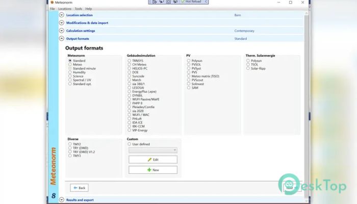 Descargar Meteonorm 8.2.0 Completo Activado Gratis