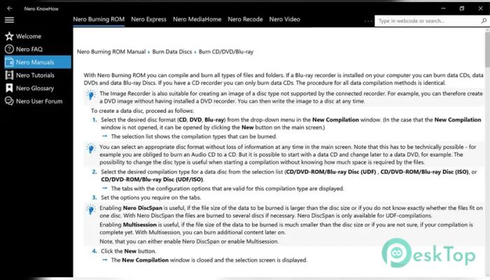Download Nero KnowHow 1.0 Free Full Activated