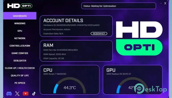 Download HD OPTI  4.4.2 Free Full Activated
