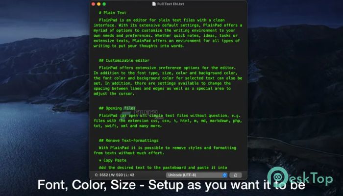 Скачать PlainPad  1.3.1 бесплатно для Mac