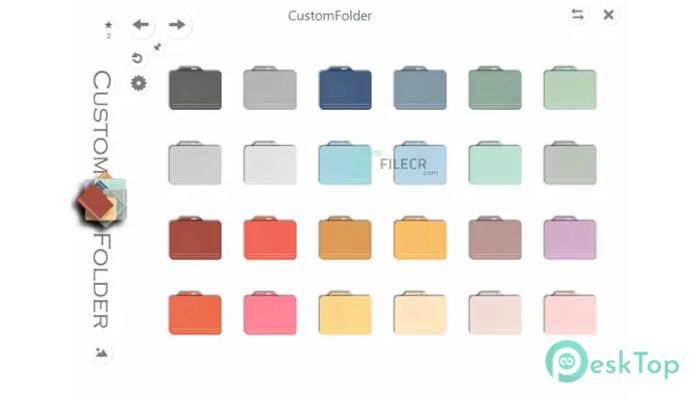 GDZSoft CustomFolder 3.4 Tam Sürüm Aktif Edilmiş Ücretsiz İndir